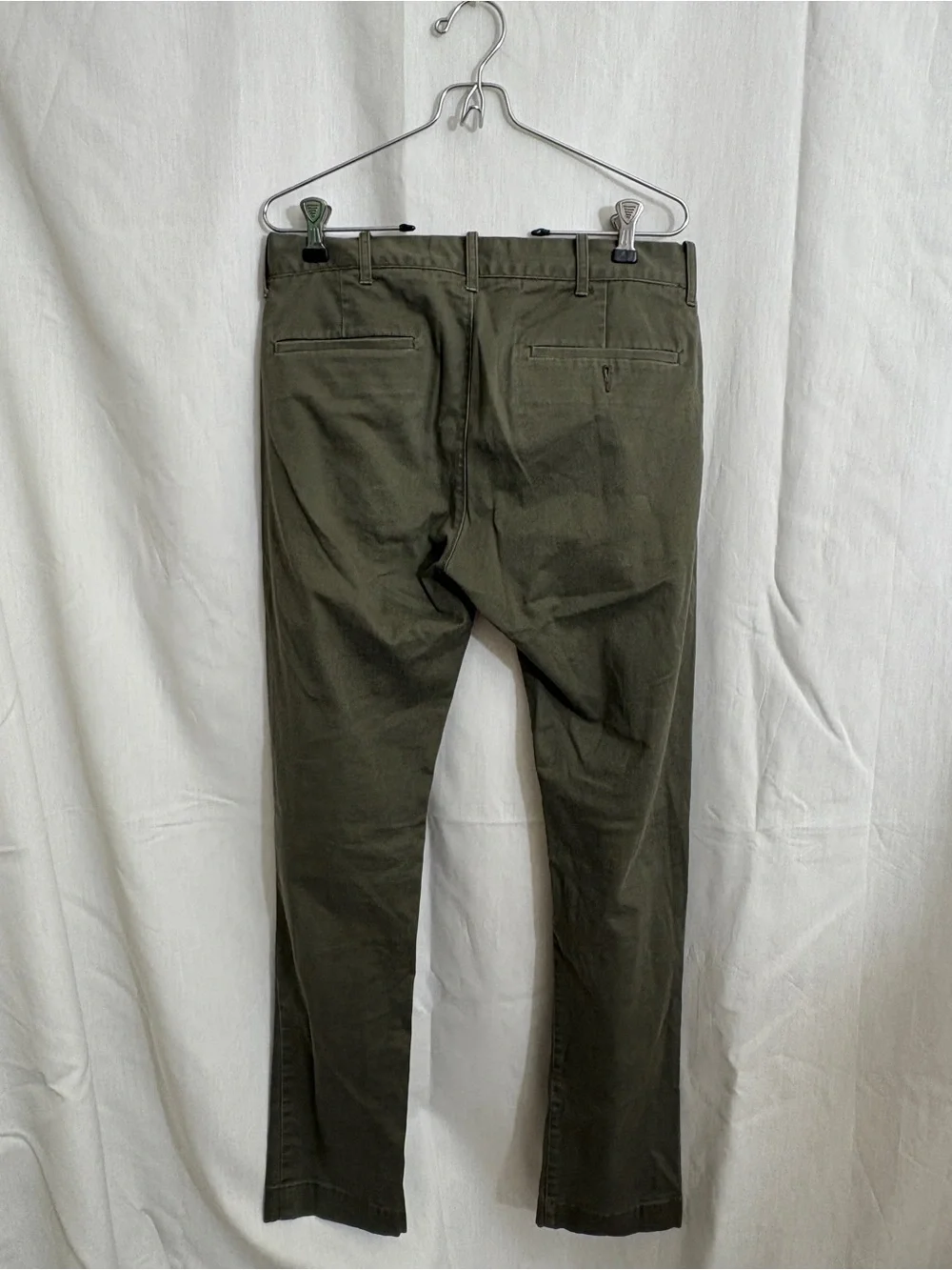 J.Crew Mercantile Flex Slim Chino Pants W29 L32 Olive Green